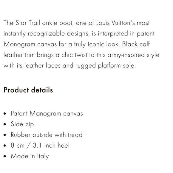 COPY - Stair Trail Louis Vuitton Boots - Picture 3 of 13